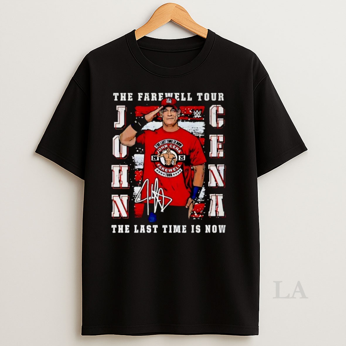 Original John Cena Farewell Tour 2025 The Last Time Is Now 2025 Signature Shirt