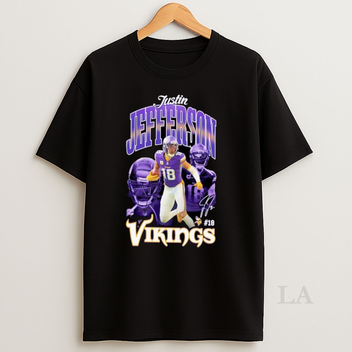Original Justin Jefferson Baltimore Ravens Nfl 2025 Signature Shirt