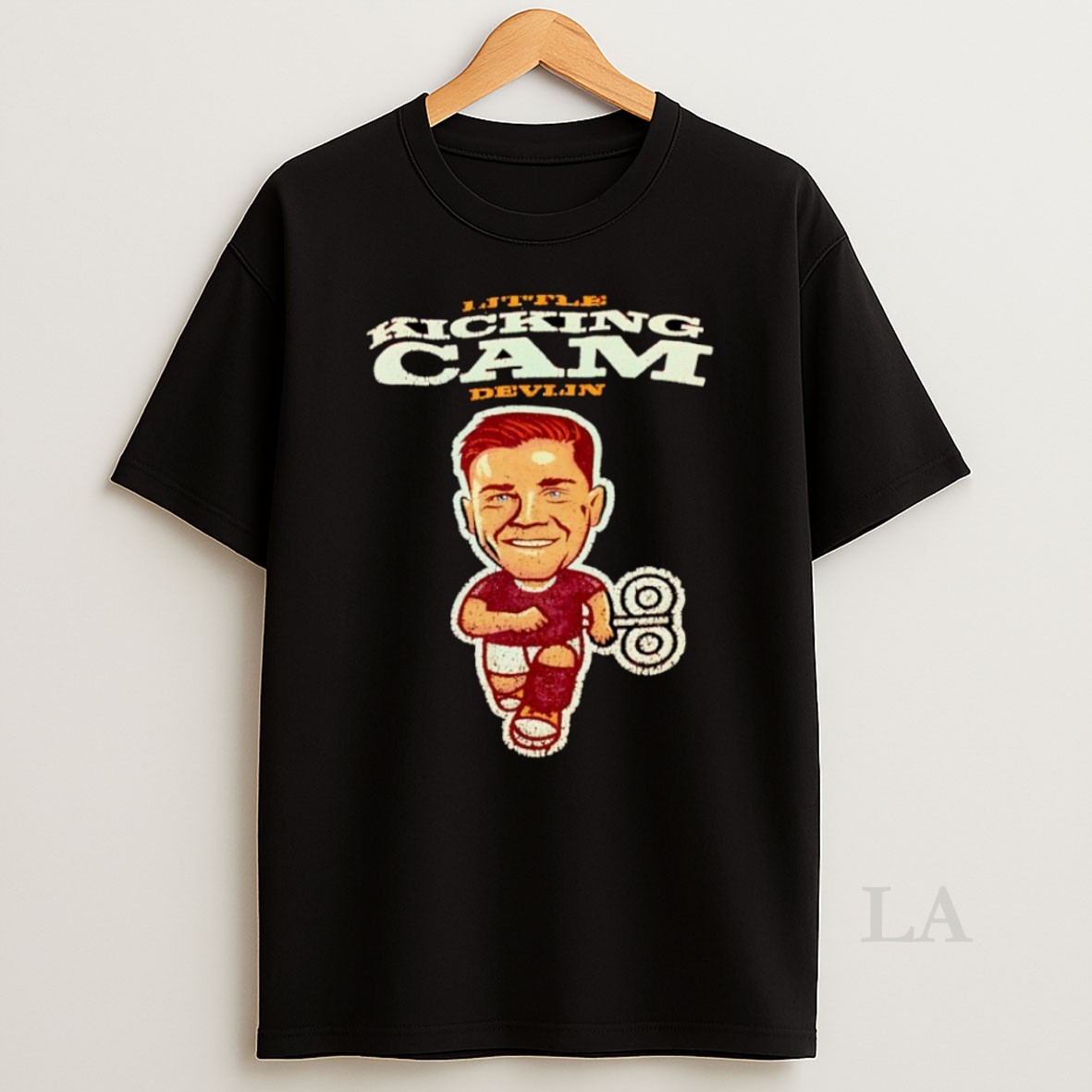 Original Kicking Cam Devlin Heart Of Midlothian F C Shirt