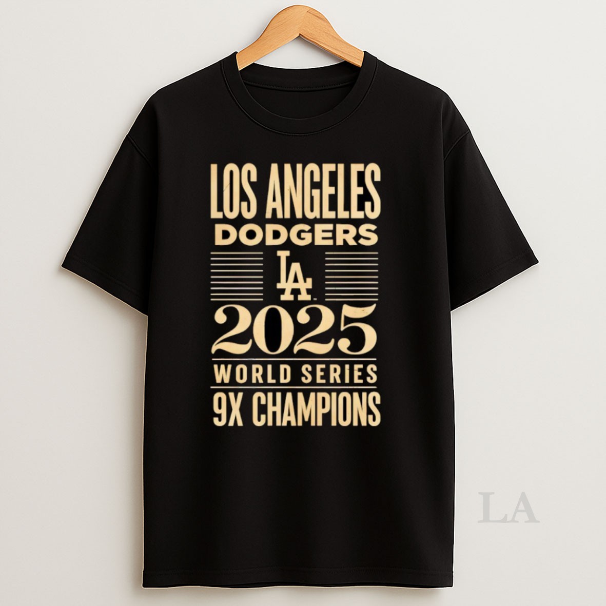 Original Los Angeles Dodgers 2025 World Series 9x Champions Shirt