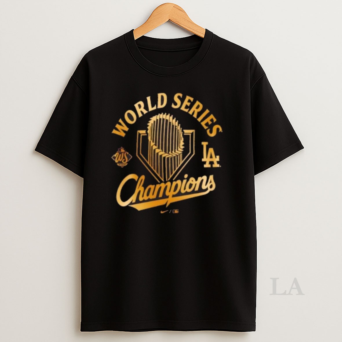 Original Los Angeles Dodgers 2025 World Series Champions Locker Room Parade 2 Sided Shirt