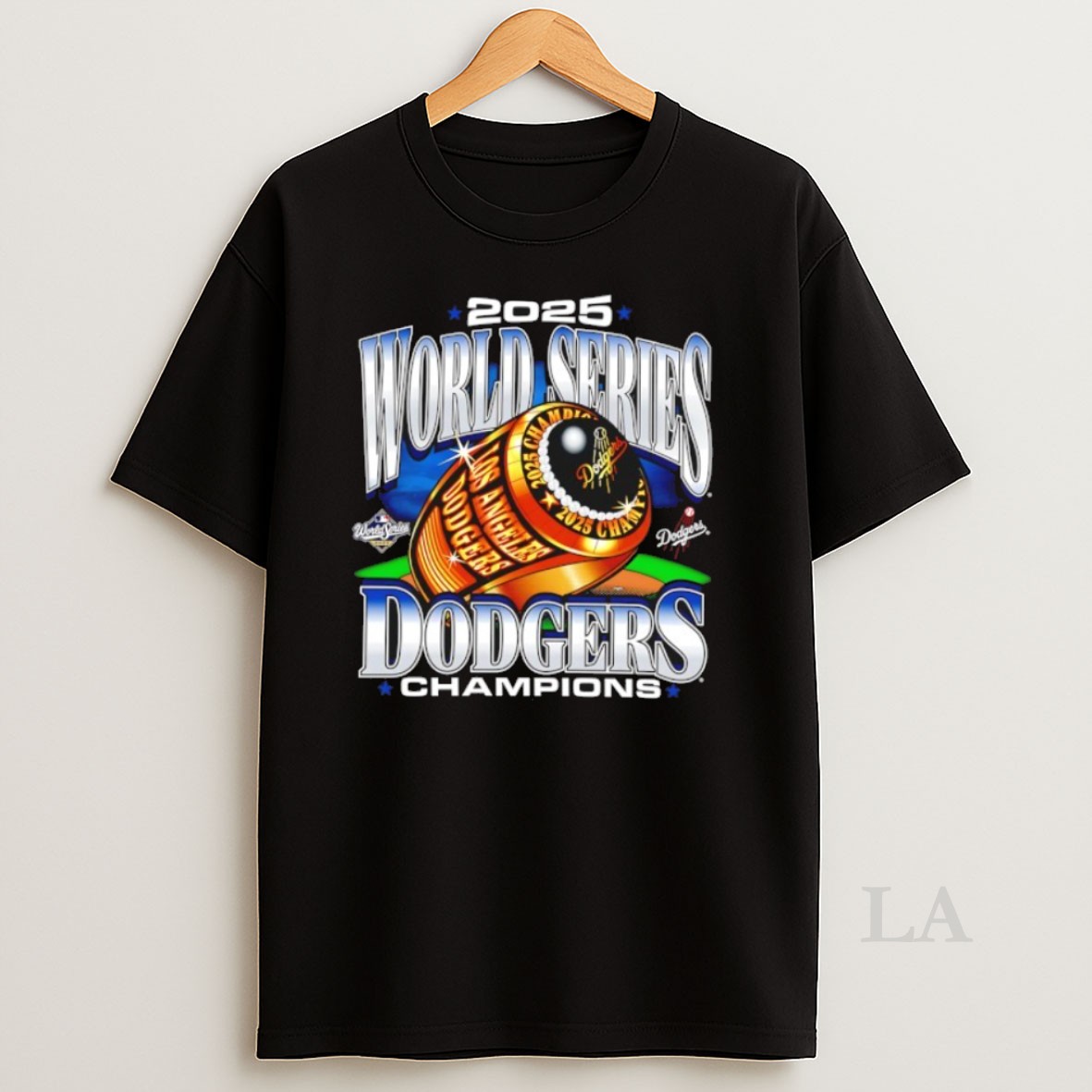 Original Los Angeles Dodgers 9x Rings World Series Champions 2025 Shirt