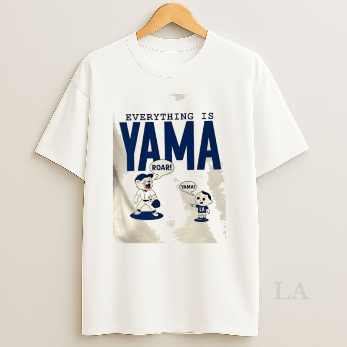 Original Los Angeles Dodgers Yoshinobu Yamamoto Everything Is Yama Shirt
