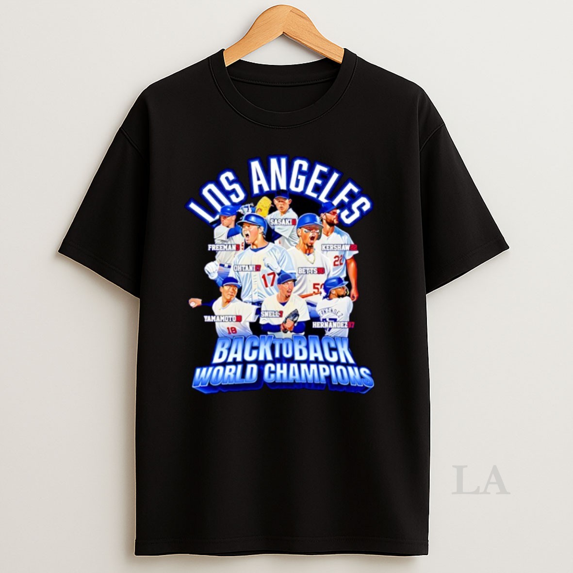 Original Los Angeles Dodgers Back To Back World Champions 2025 Signature Shirt