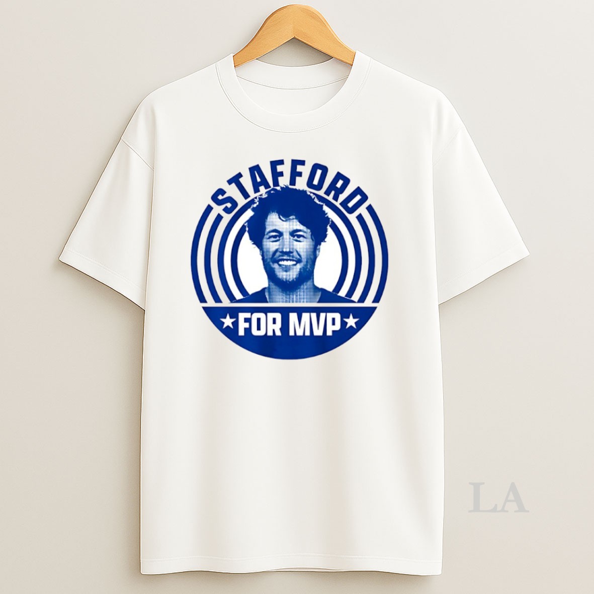 Original Matthew Stafford For Mvp Los Angeles Rams Circle Shirt