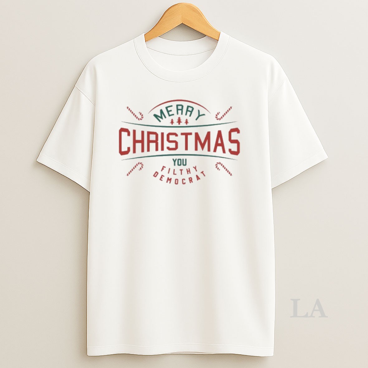 Original Merry Chirstmas 2025 You Filthy Democrat Shirt