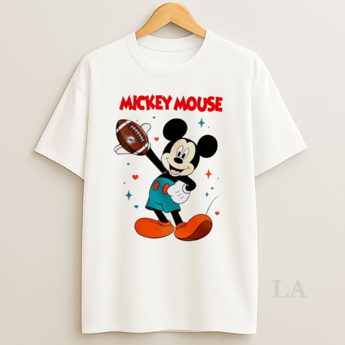 Original Miami Dolphins Mickey Mouse Player 2025 Shirt