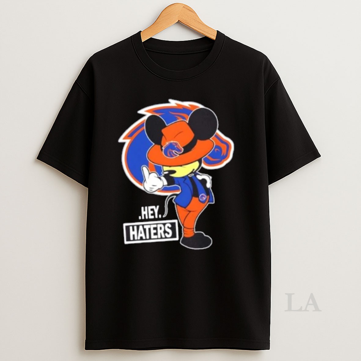 Original Mickey Hey Hater Boise State Broncos Football Shirt