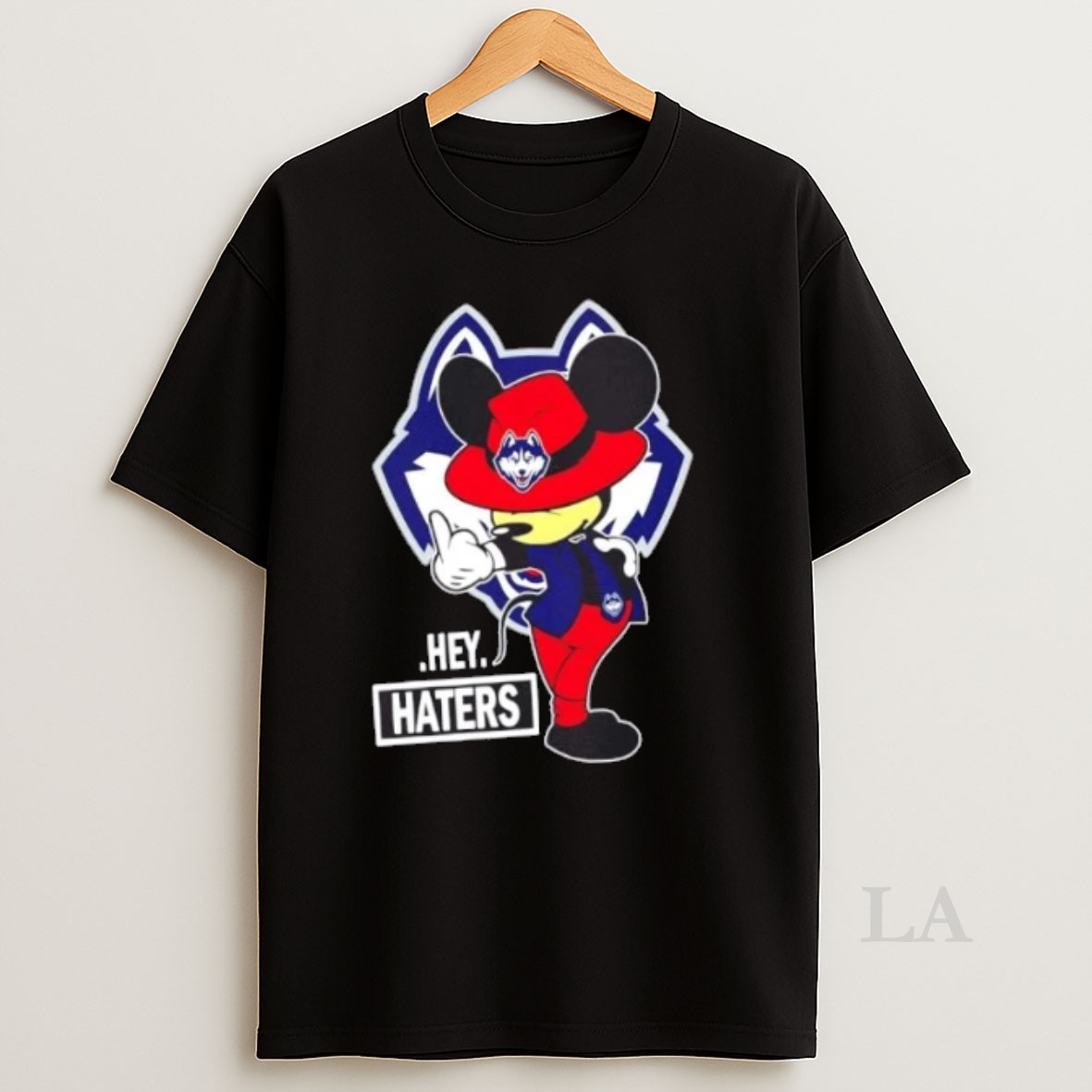 Original Mickey Hey Hater Connecticut Huskies Football Shirt
