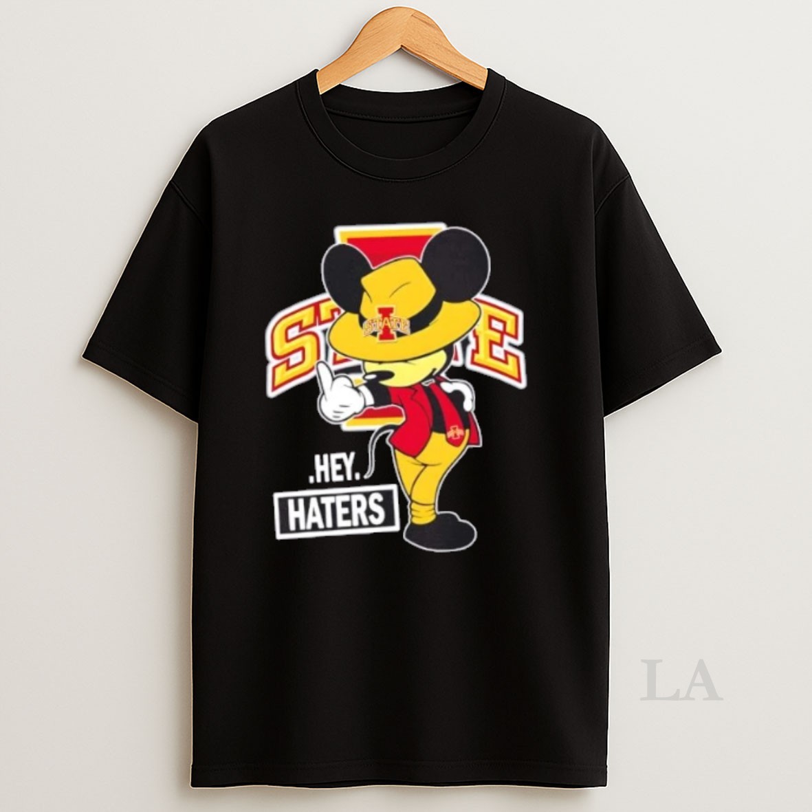 Original Mickey Hey Hater Iowa State Cyclones Football Shirt