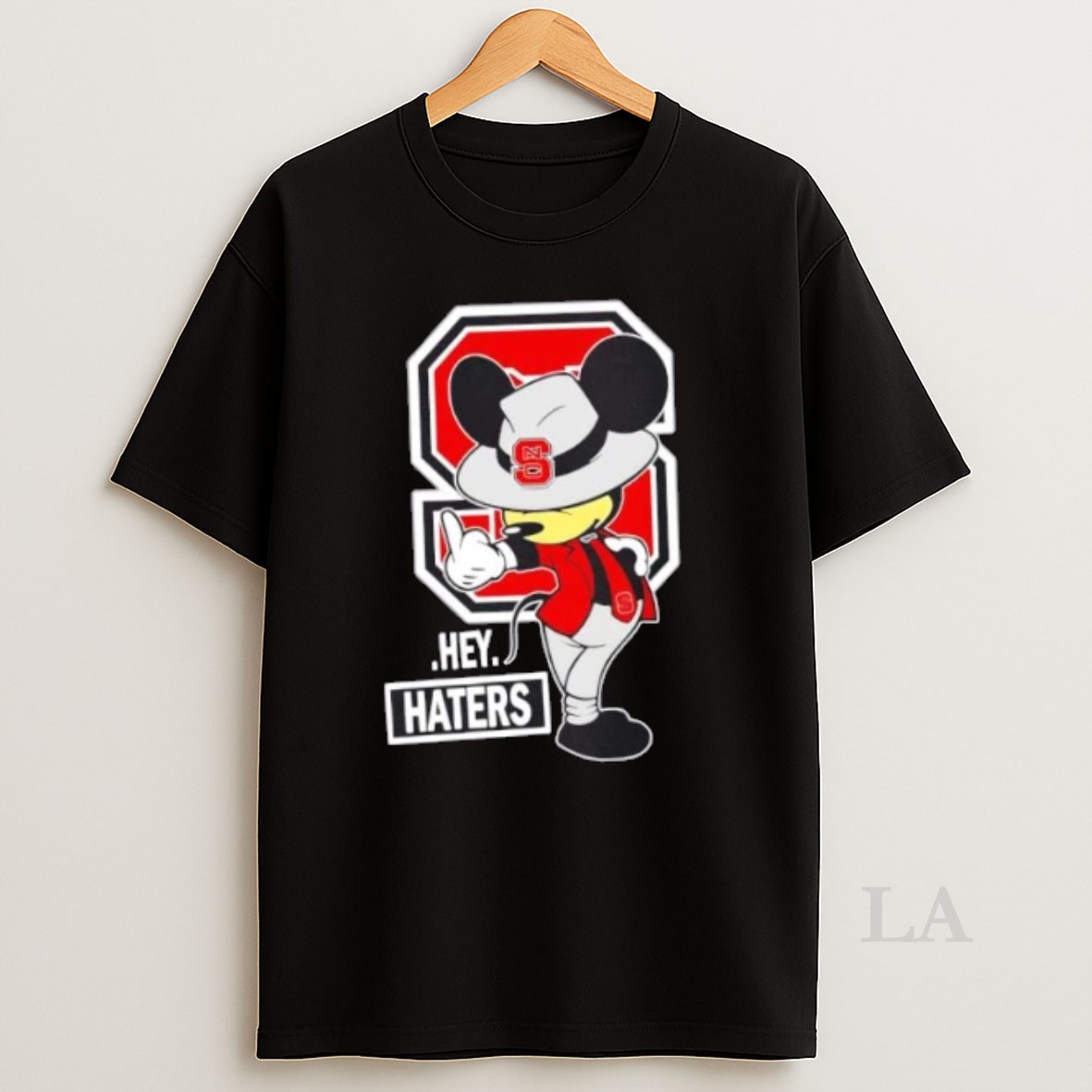 Original Mickey Hey Hater Nc State Wolfpack Football Shirt