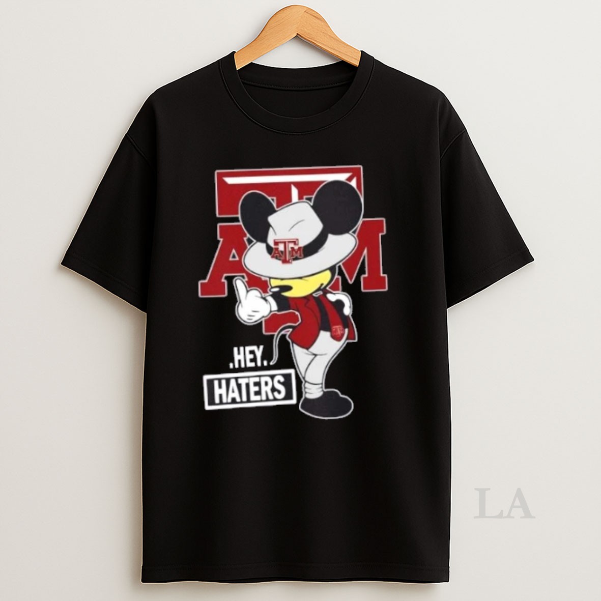 Original Mickey Hey Hater Texas Am Aggies Football Shirt