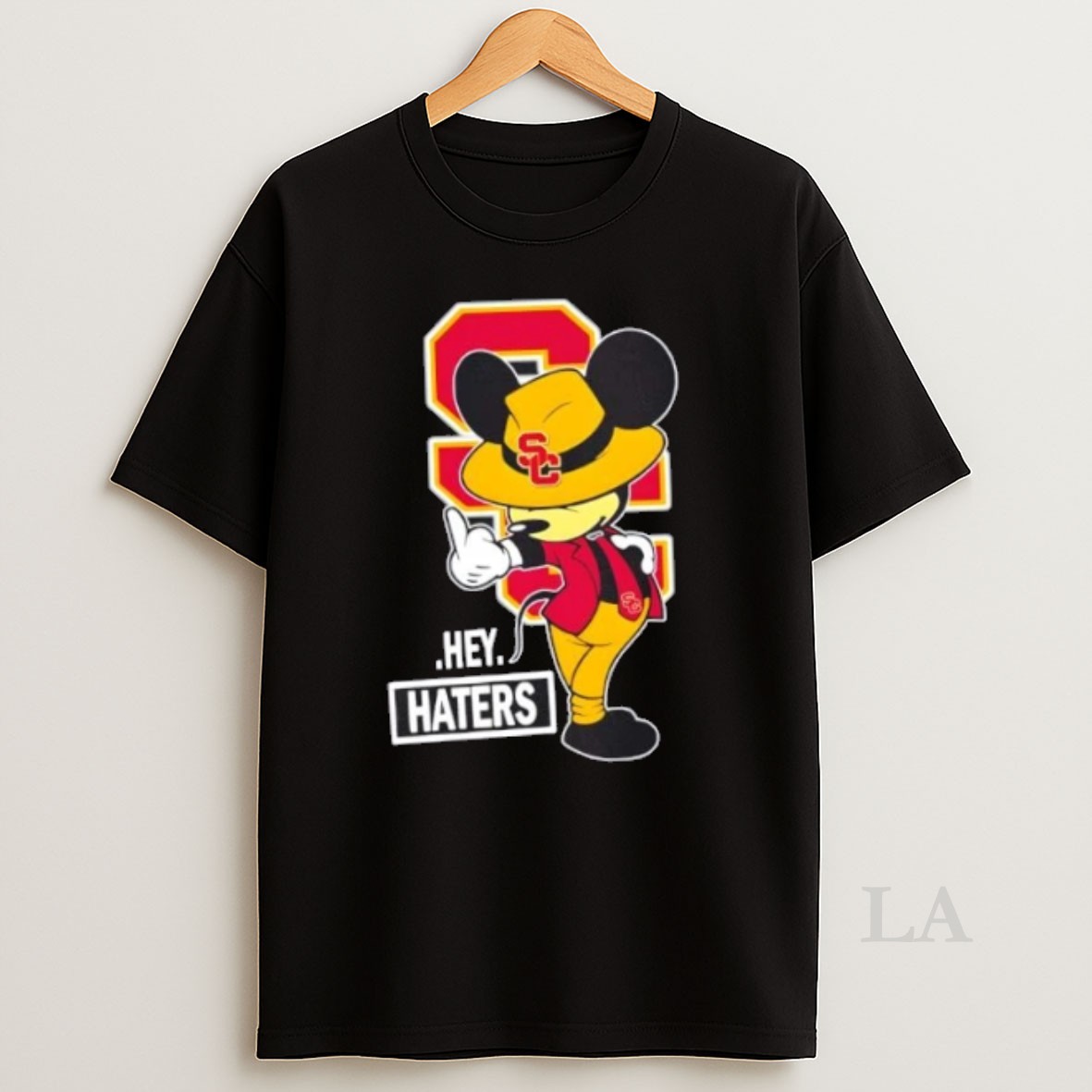Original Mickey Hey Hater Usc Trojans Football Shirt