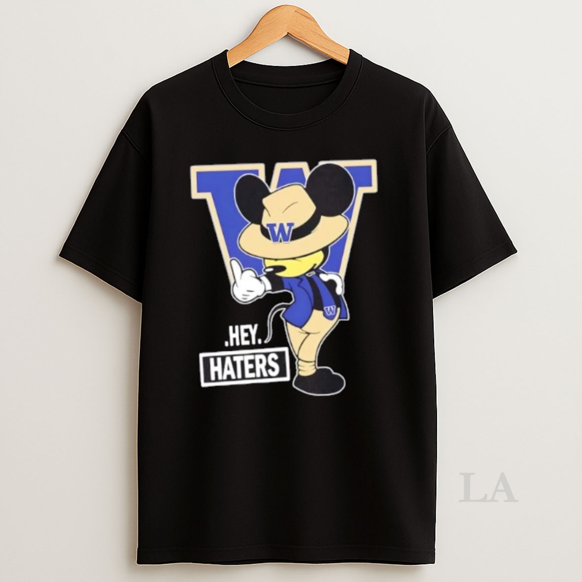 Original Mickey Hey Hater Washington Huskies Football Shirt