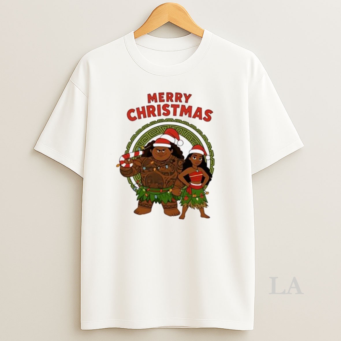 Original Moana And Maui Merry Christmas Shirt