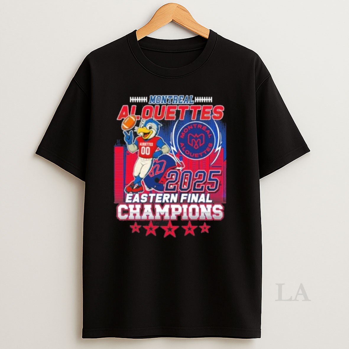 Original Montreal Alouettes 2025 Eastern Final Champions Mascot Shirt