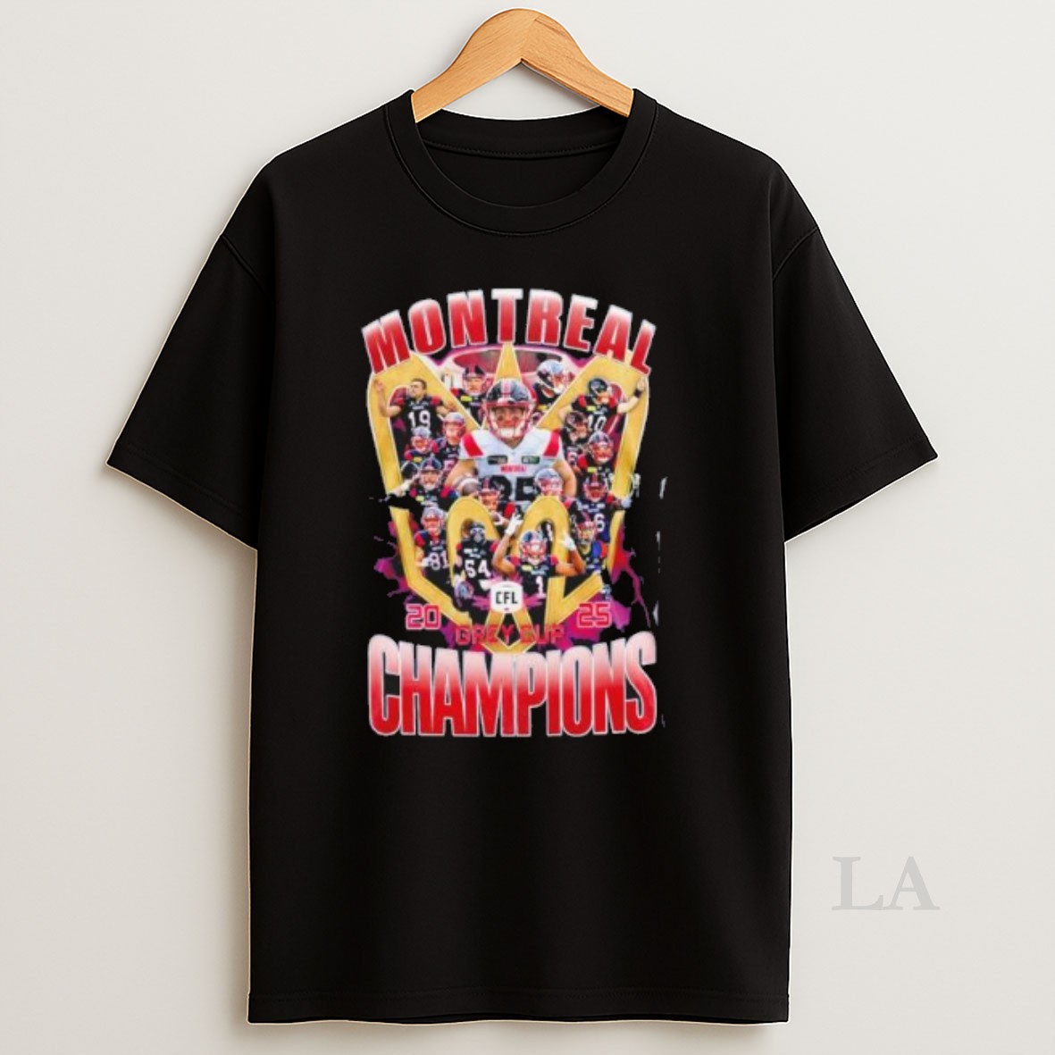 Original Montreal Alouettes Team 2025 Champions Grey Cup Shirt