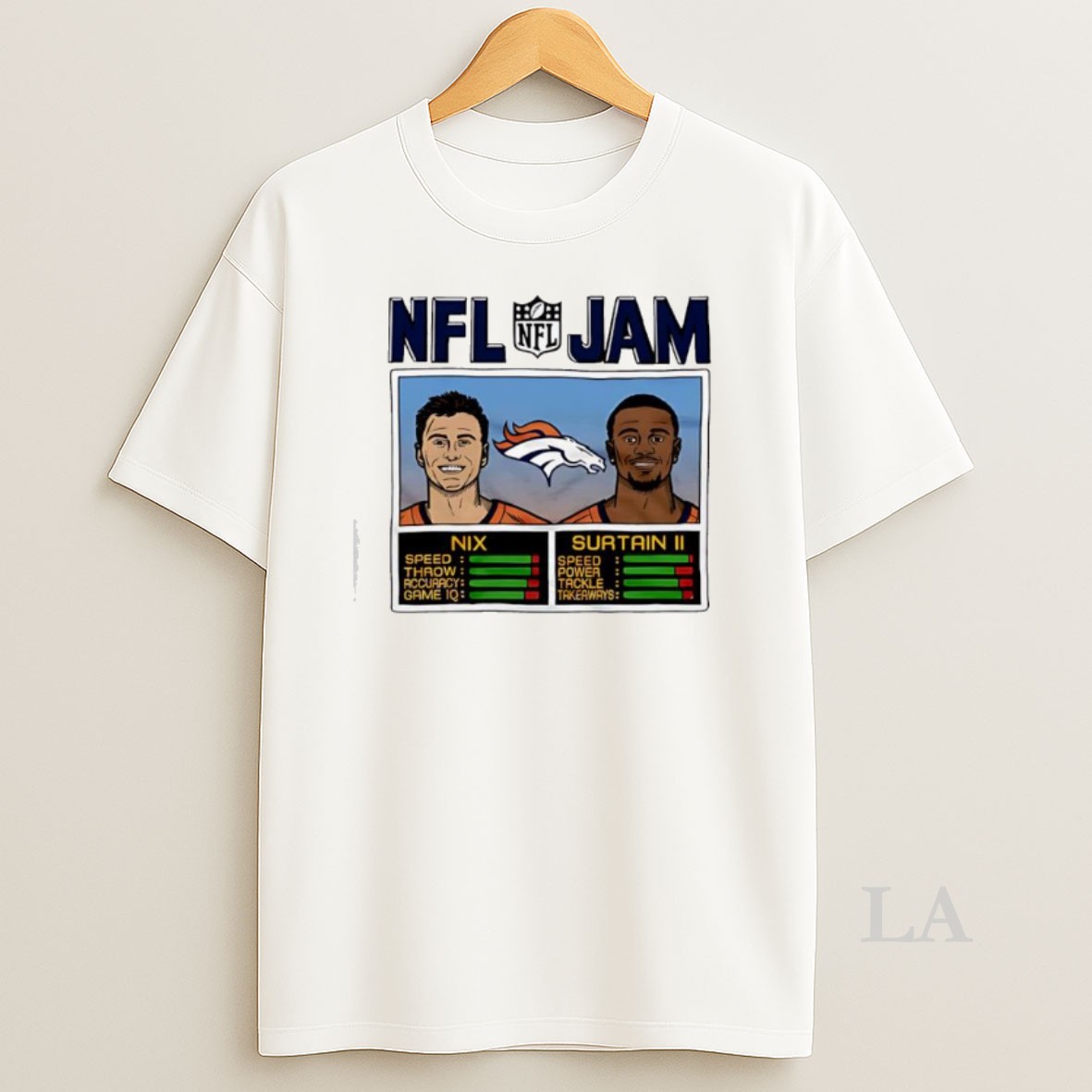 Original Nfl Jam Broncos Nix And Surtain Ii Denver Broncos Shirt