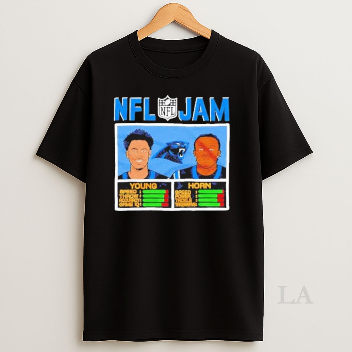 Original Nfl Jam Panthers Young And Horn Shirt