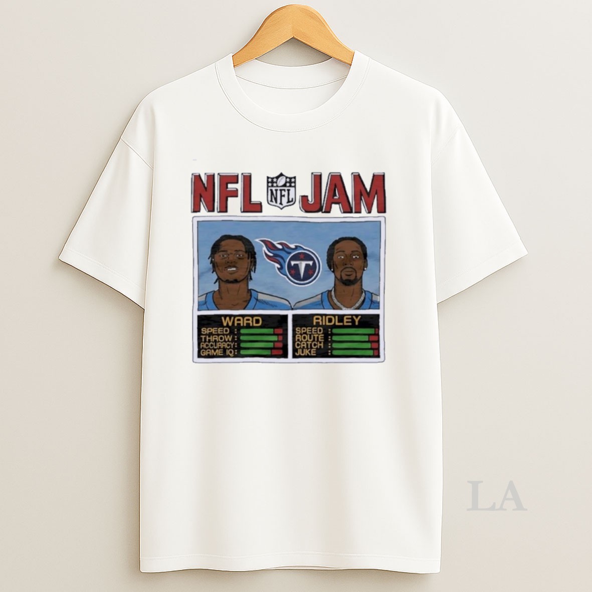 Original Nfl Jam Titans Ward And Ridley Shirt