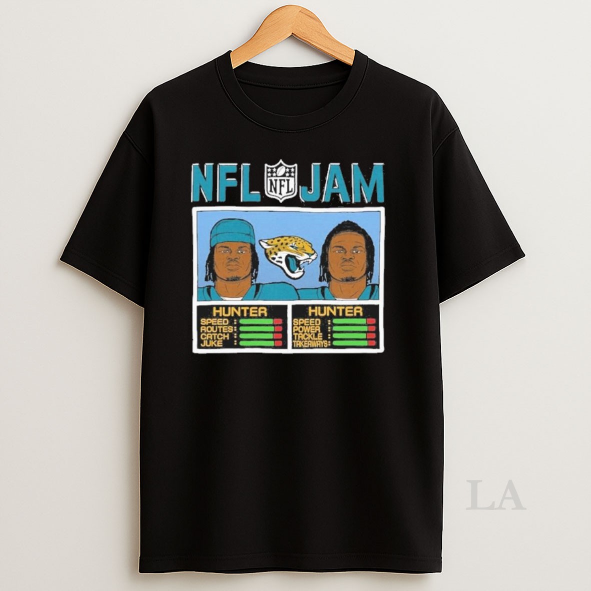 Original Nfl Jam Travis Hunter Jacksonville Jaguars Shirt