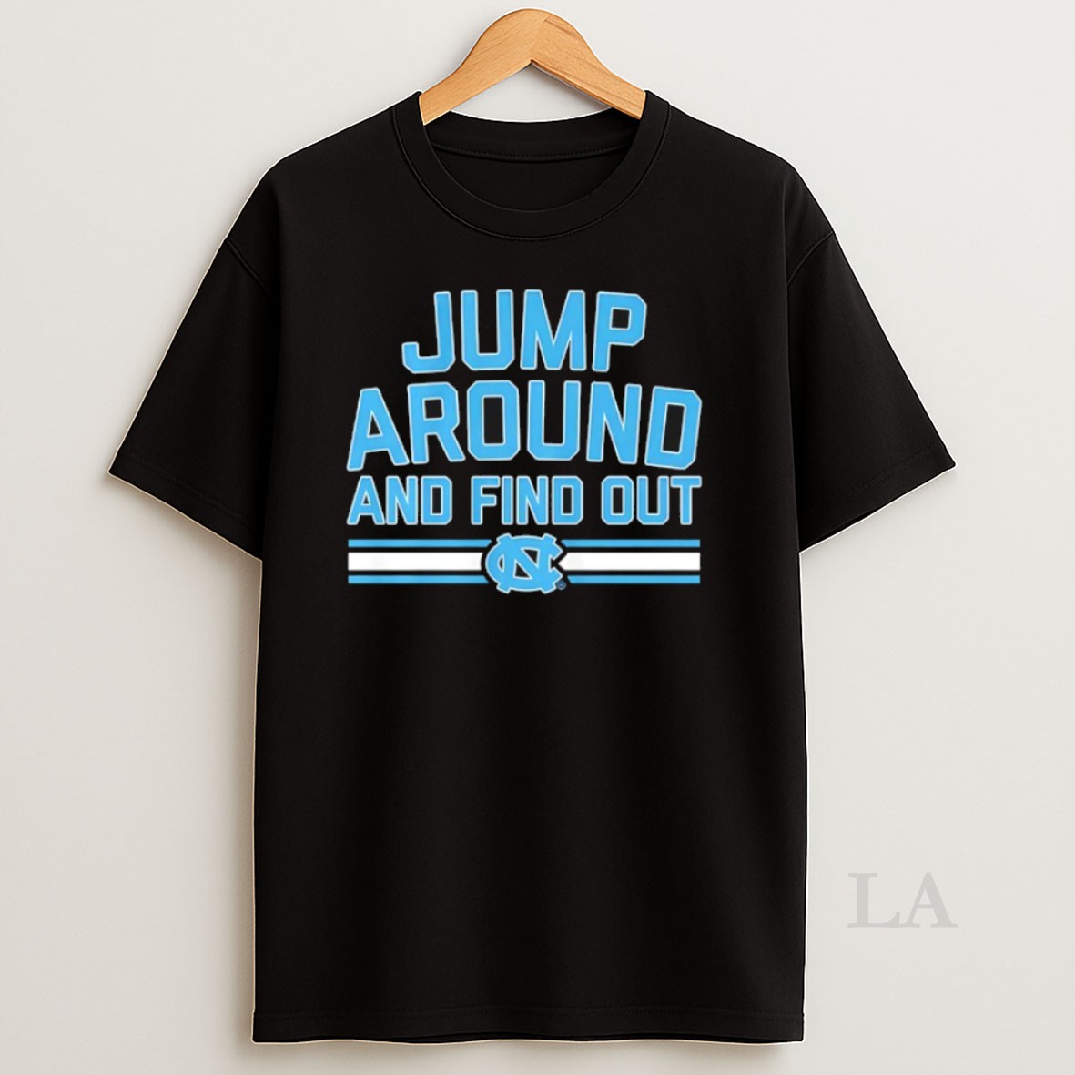 Original North Carolina Tar Heels Basketball Jump Around And Find Out Shirt