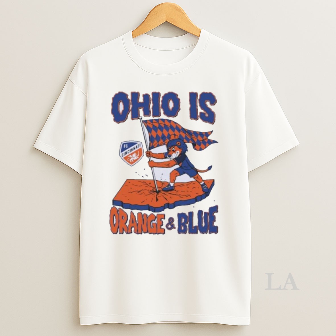 Original Ohio Is Orange Blue Fc Cincinnati Shirt
