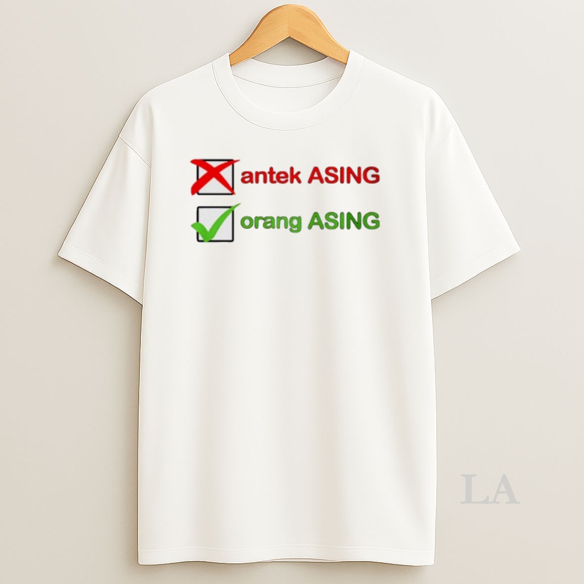 Original Orang Asing Not Antek Asing Shirt