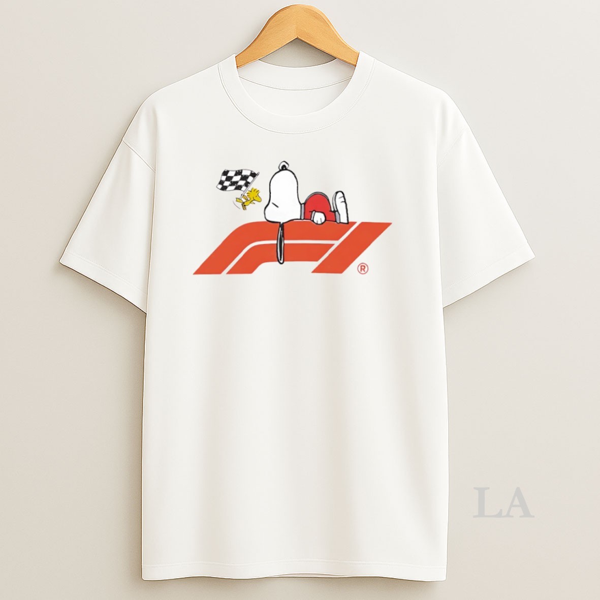 Original Peanuts Las Vegas Grand Prix F1 Circle Shirt