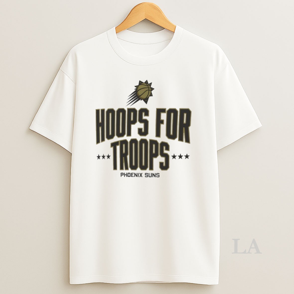 Original Phoenix Suns Hoops For Troops Shirt