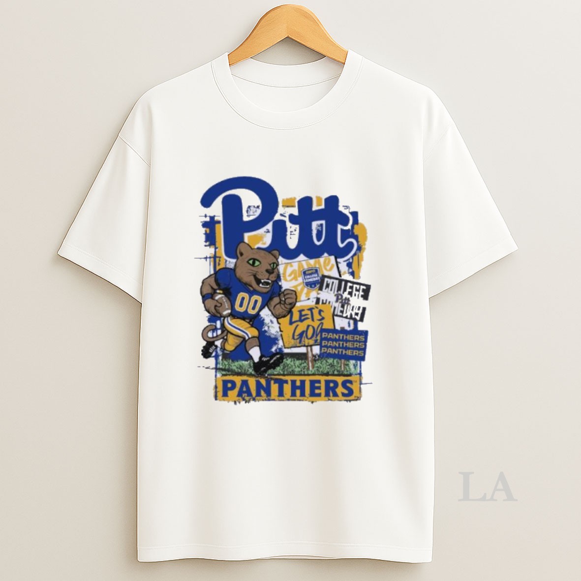 Original Pitt Panthers Football 2025 College Gameday Mascot Runner Shirt