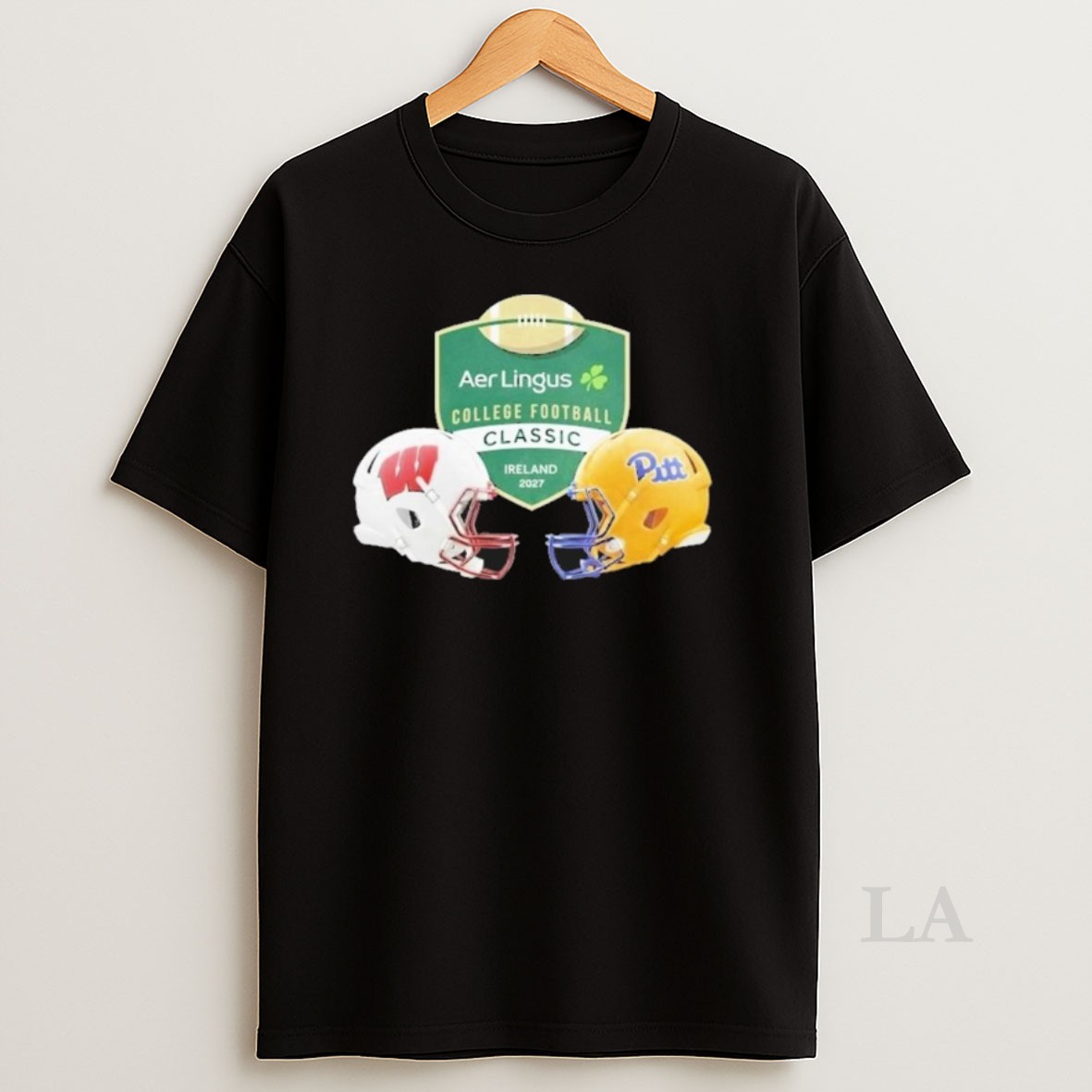 Original Pitt Panthers Vs Wisconsin 2025 Dublin Ireland Shirt