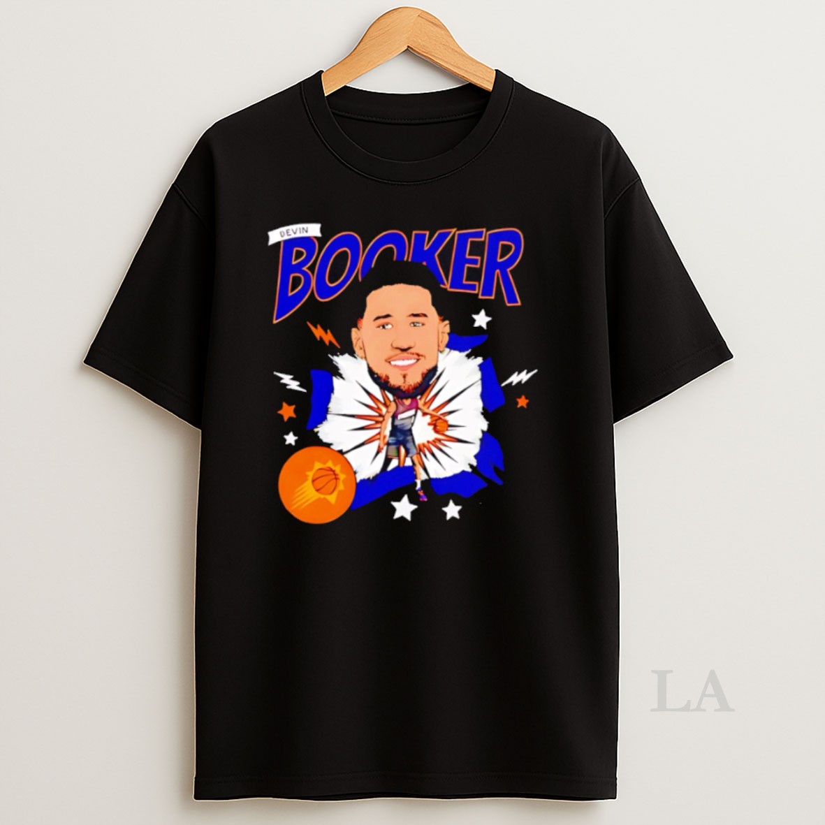 Original Premium Devin Booker Phoenix Suns Caricature Shirt