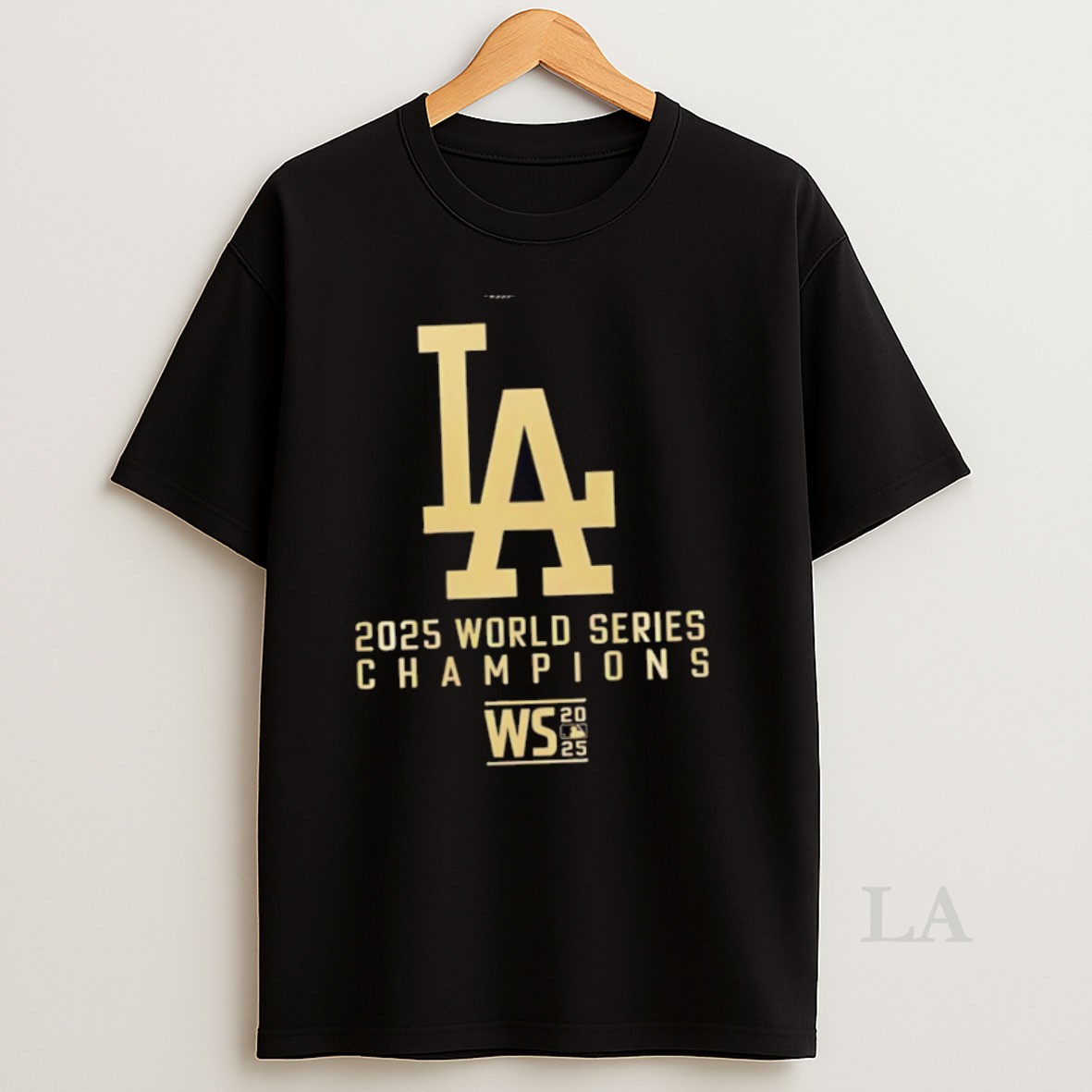 Original Premium Los Angeles Dodgers 2024 2025 9 Time World Series Champions Black Shirt