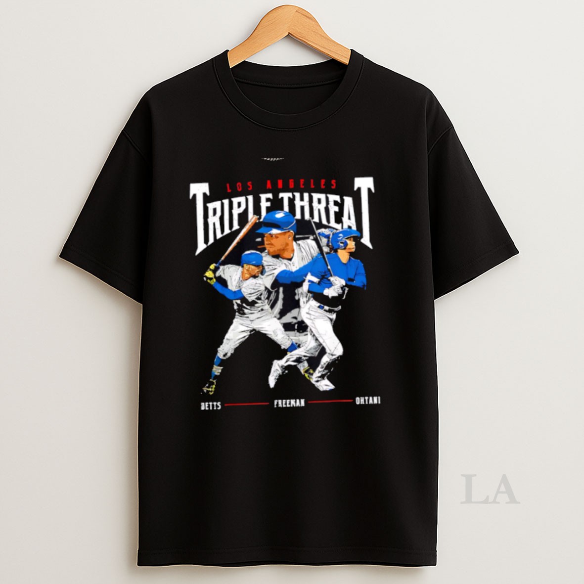 Original Premium Triple Threat Ohtani Betts Freeman Los Angeles Dodgers Shirt