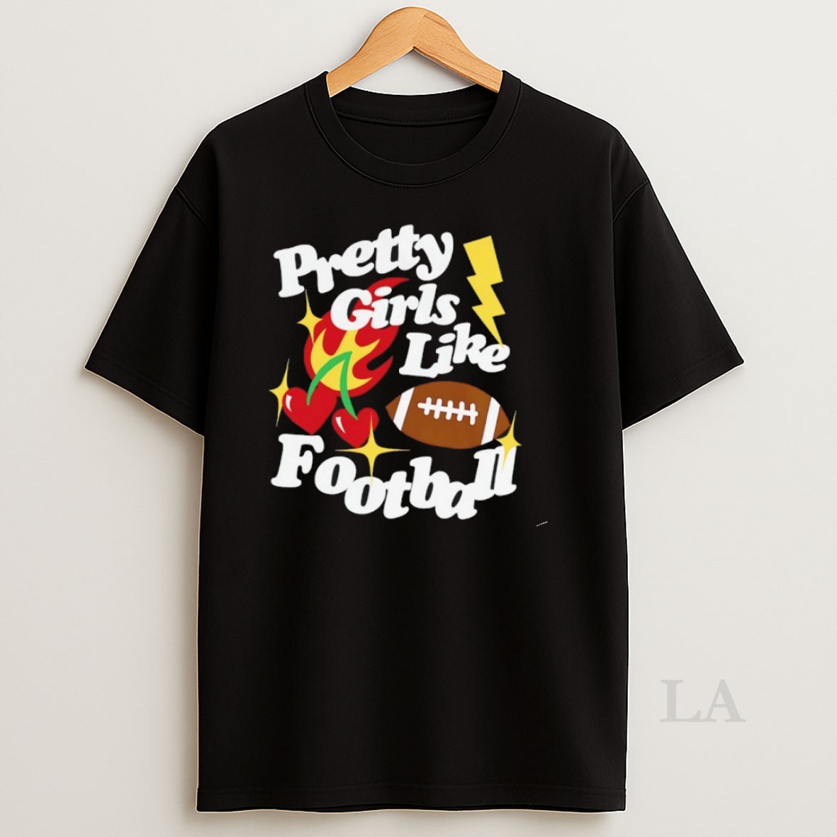 Original Pretty Girls Like Football Shirt