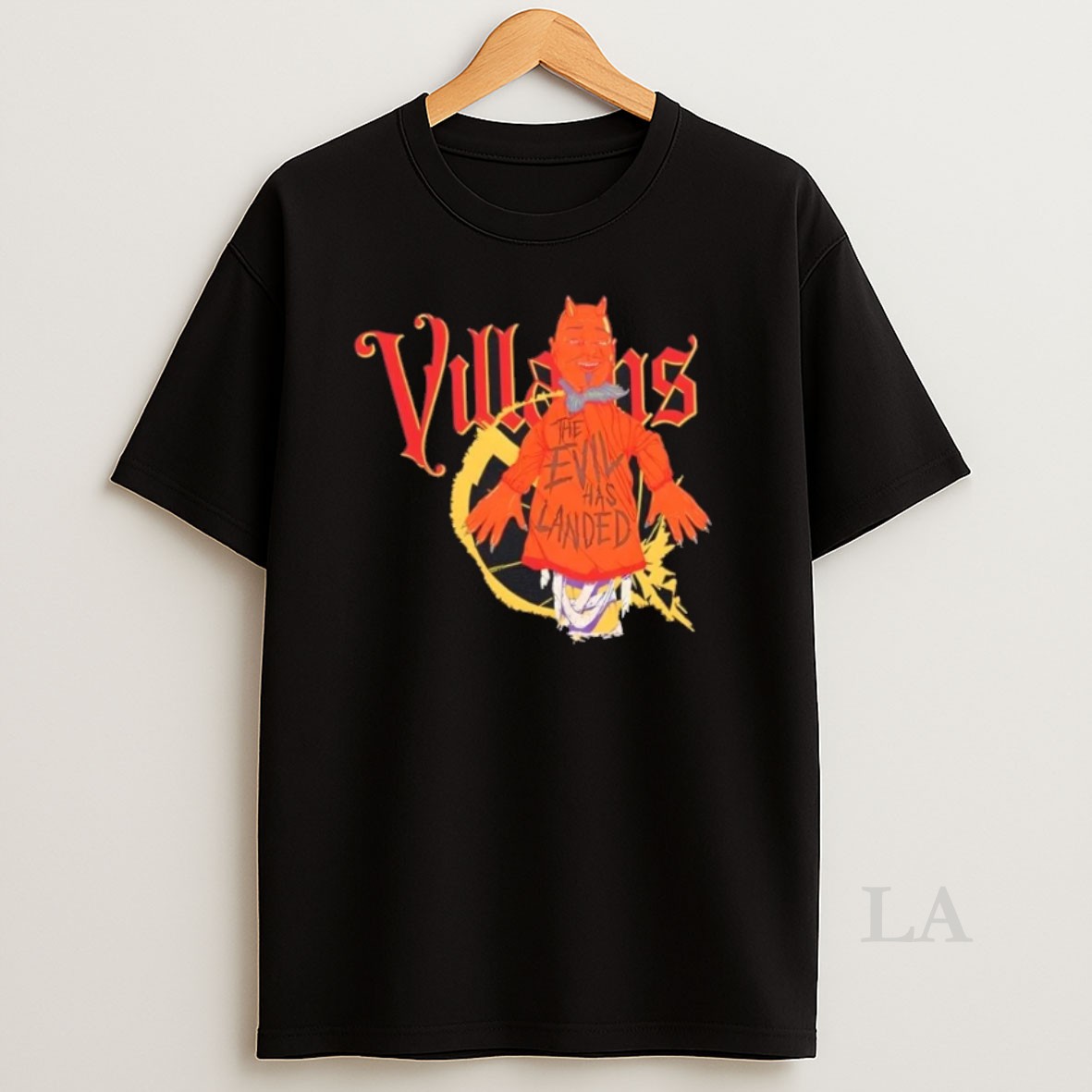 Original Queens Of The Stone Age The Evil Has Landed Brown Shirt