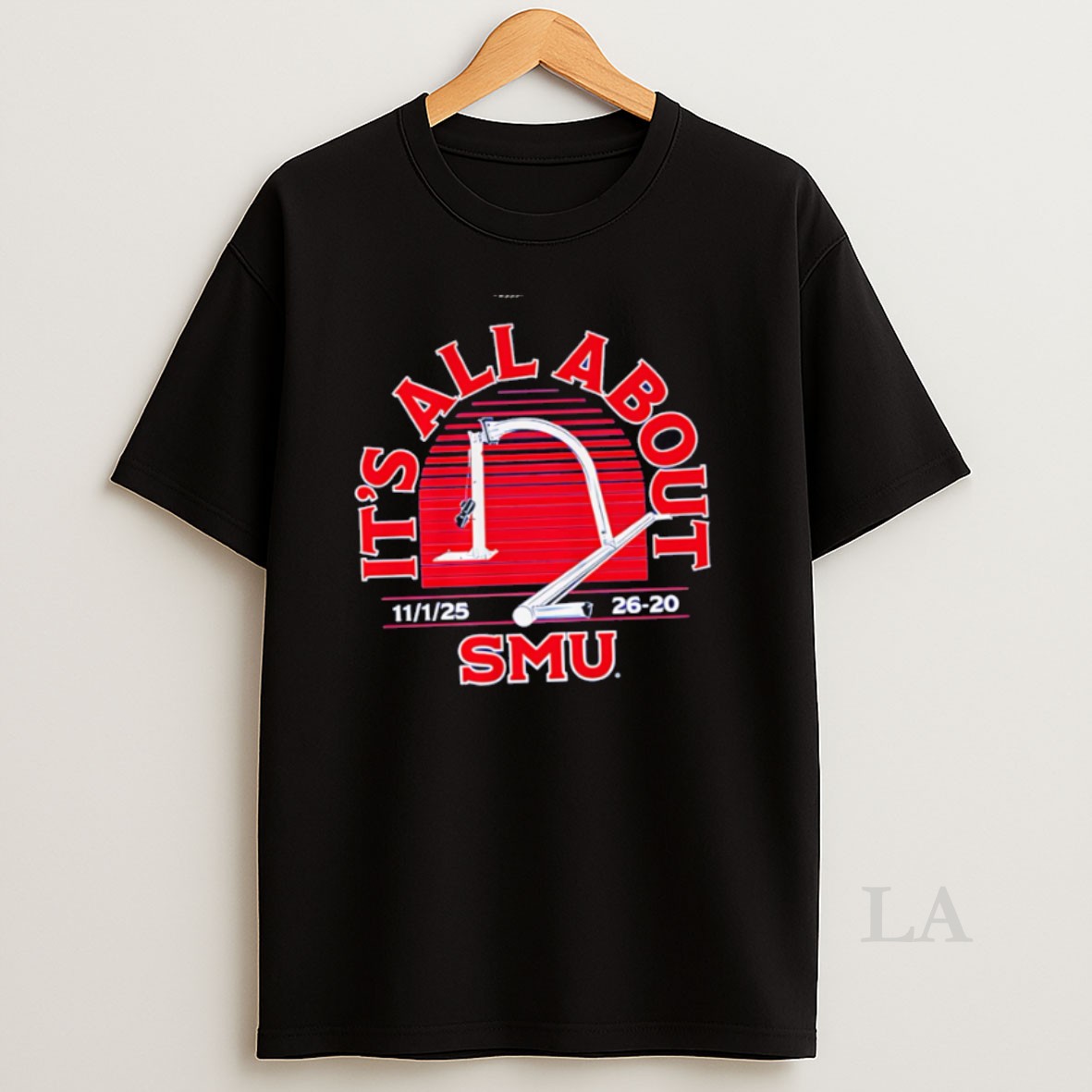 Original Smu Football Red Its All About Smu 2025 Shirt