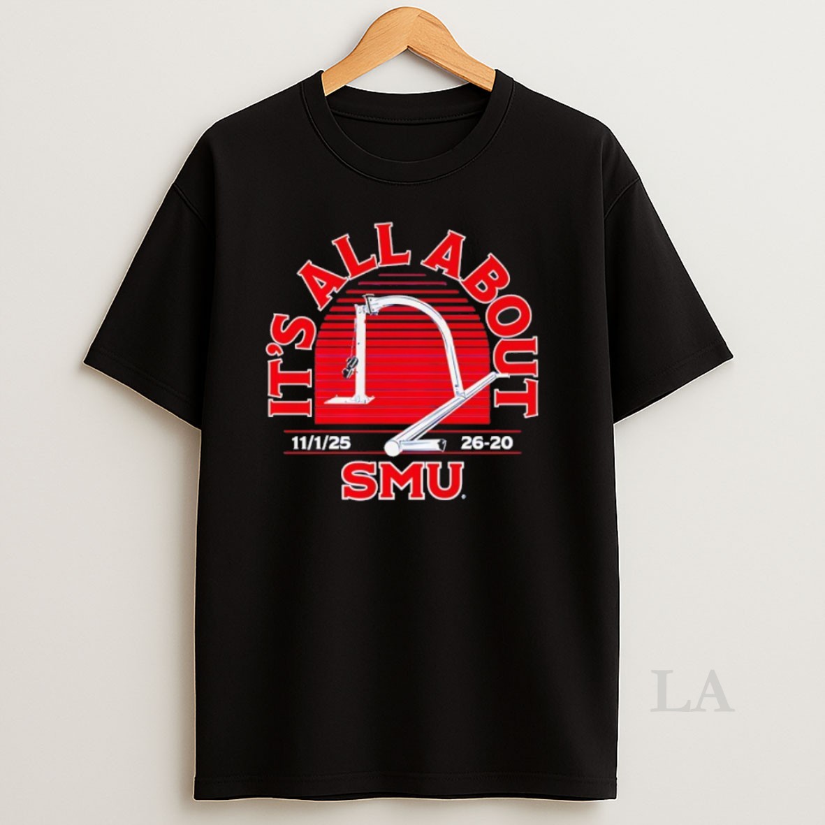 Original Smu Mustangs Football Its All About Smu 26 20 2025 Shirt