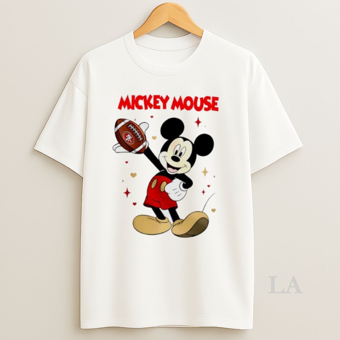 Original San Francisco 49ers Mickey Mouse Player 2025 Shirt