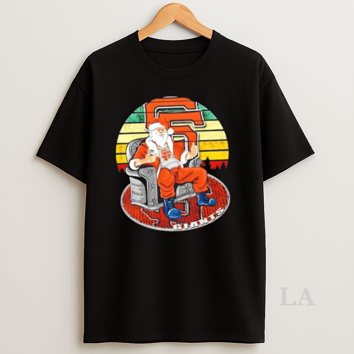 Original San Francisco Giants X Santa Claus Christmas Vintage Shirt