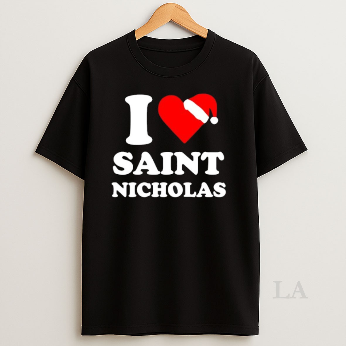 Original Santa Claus I Love Saint Nicholas Christmas Shirt