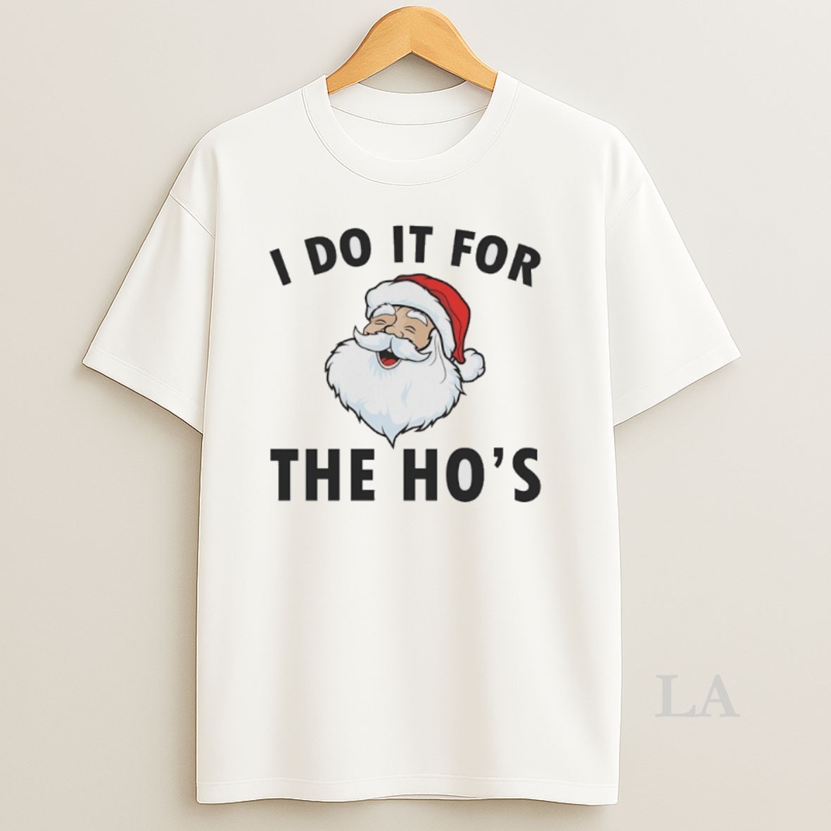 Original Santa Claus I Do It For The Hos Shirt