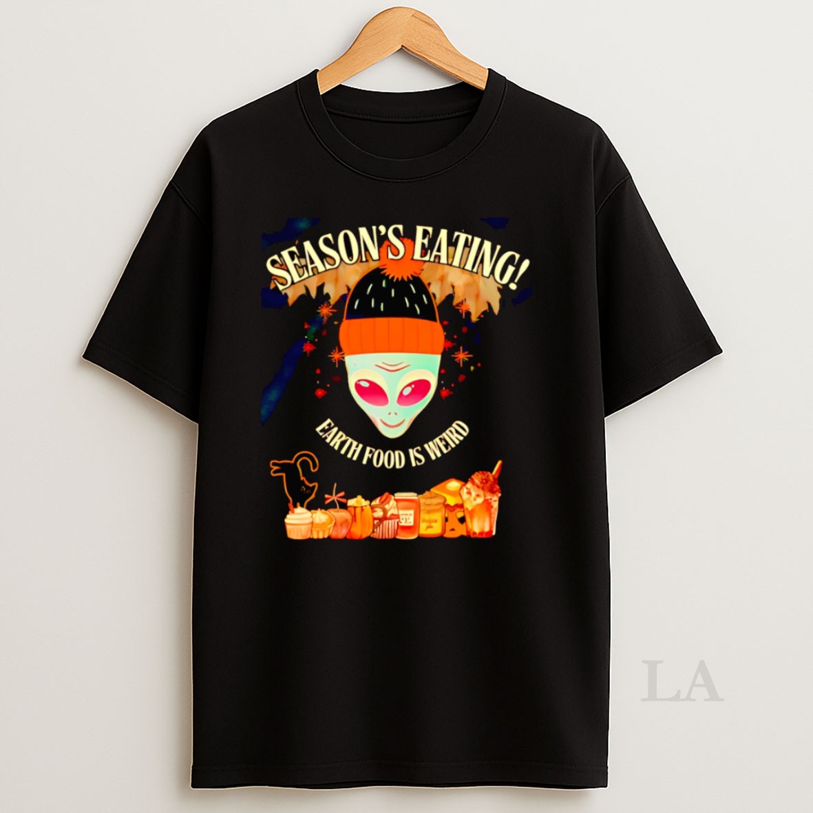Original Seasons Eating Earth Food Is Weird Shirt