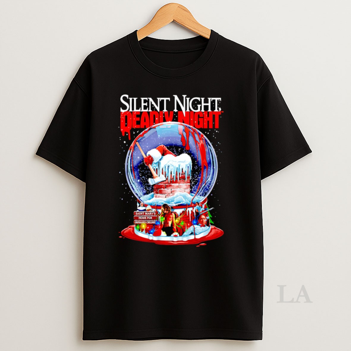 Original Silent Night Deadly Night Frozen In Fear Shirt