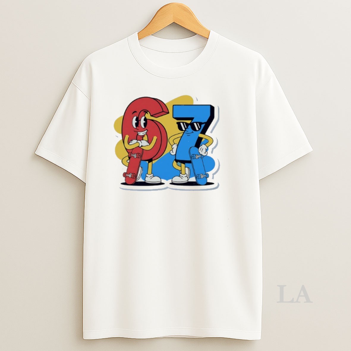 Original Six Seven Skater Friends Shirt