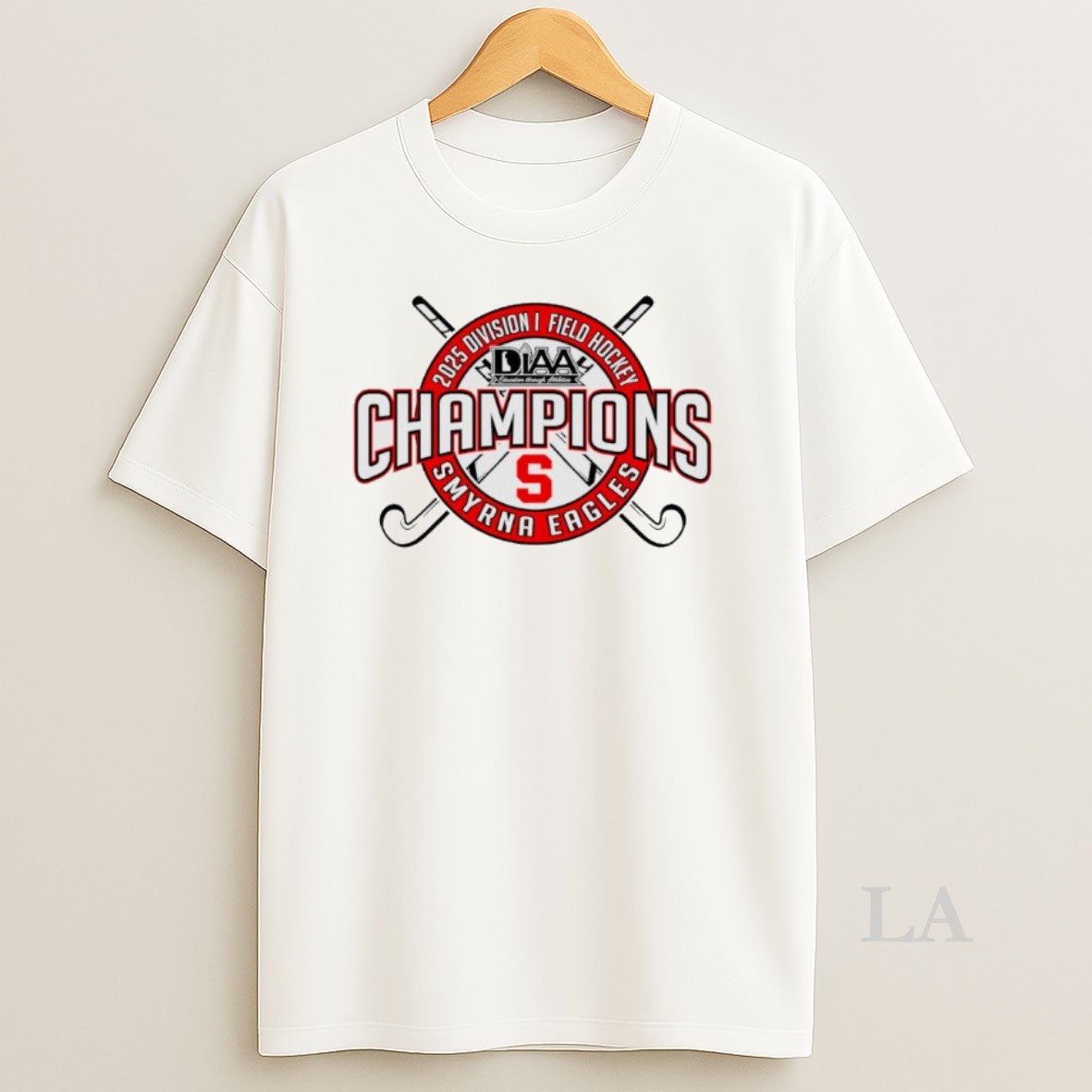 Original Smyrna Eagles 2025 Diaa Field Hockey Champions Shirt