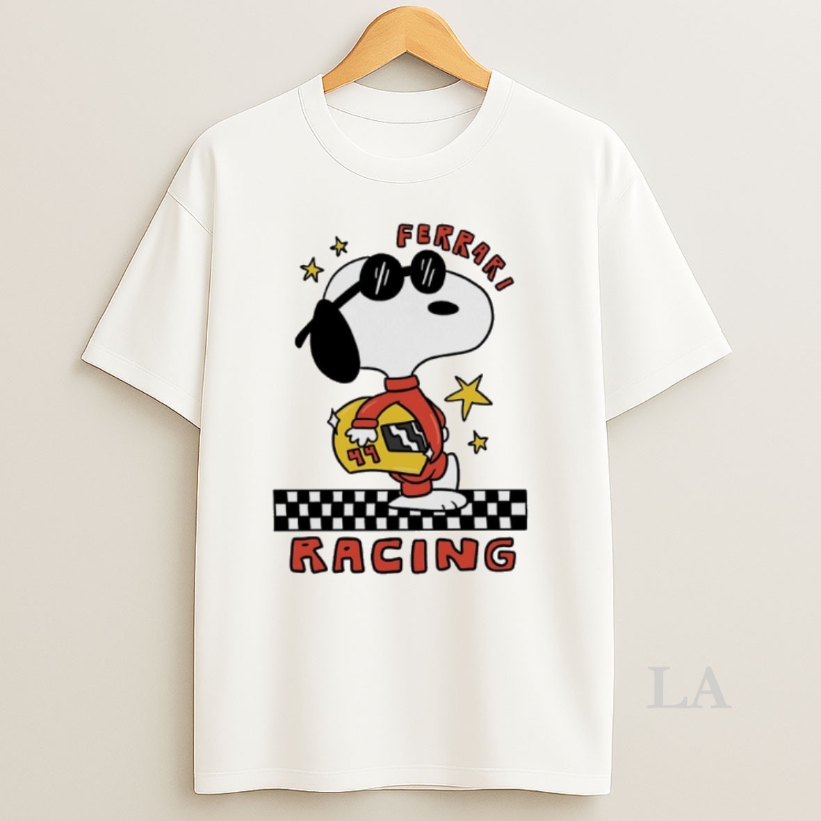 Original Snoopy X Ferrari Racing 2025 Shirt
