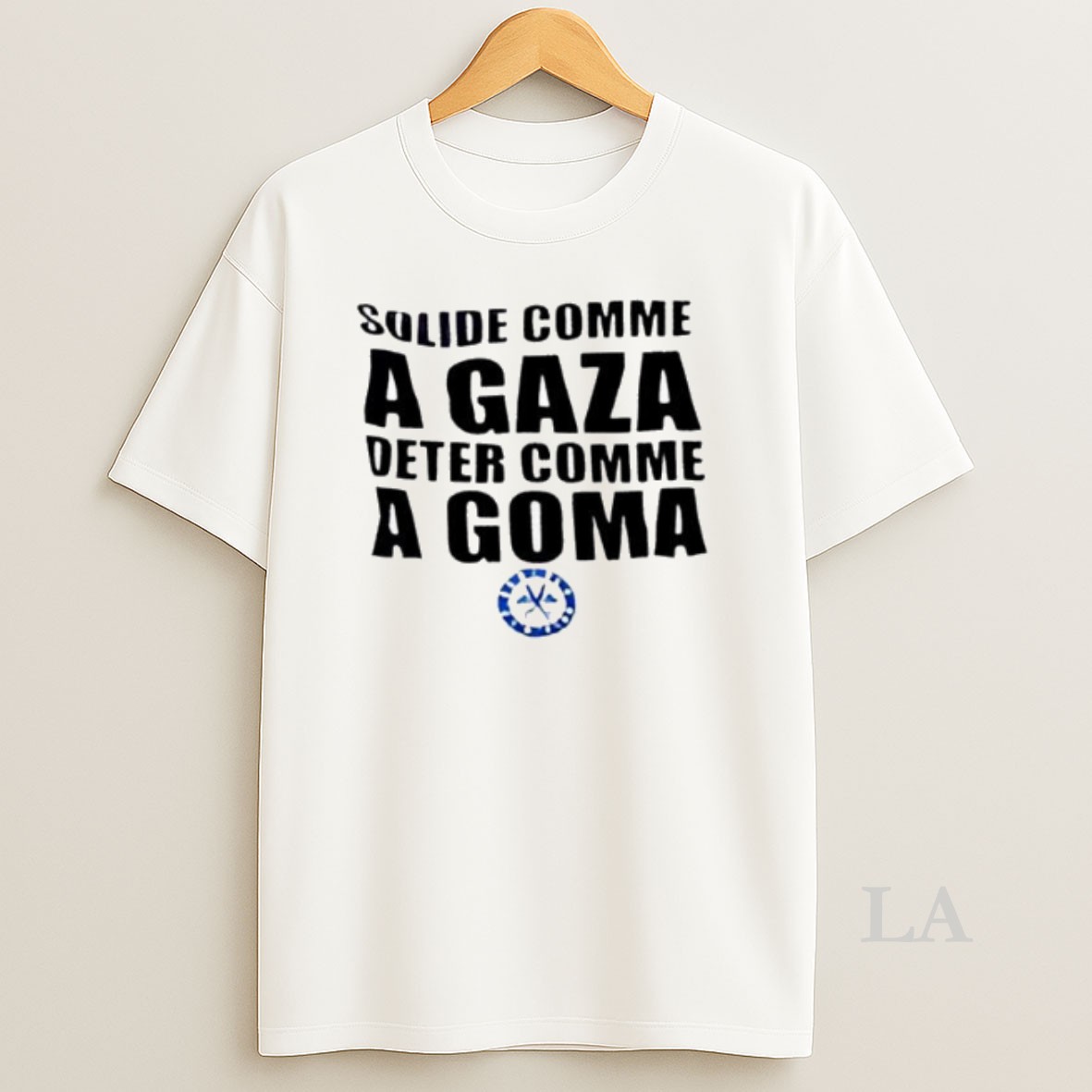 Original Solid As In Gaza Determined As In Goma Shirt
