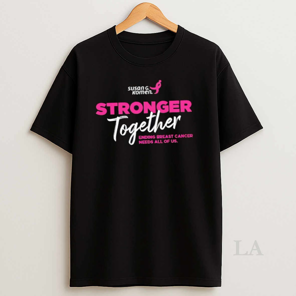 Original Stronger Together Ending Breast Cancer Needs All Of Us Shirt